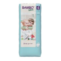 Couches Bambo Nature taille 4 ( 7-14 Kg ) 48 unités