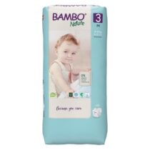 Couches Bambo Nature taille 3 ( 4-8 Kg ) 52 unités