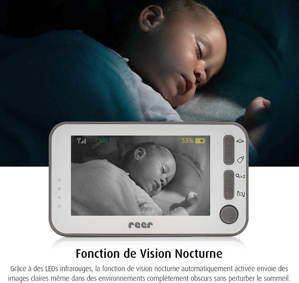 Babyphone vidéo Babycam L Reer