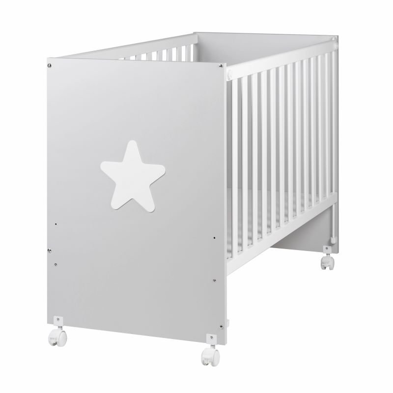 Lit cododo en bois Lili gris Blasibed