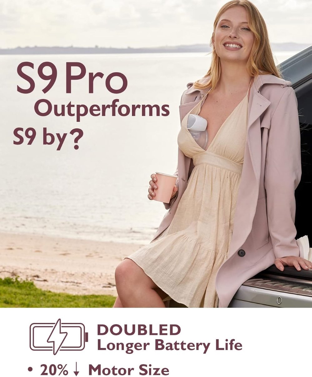 Tire-lait mains libres S9 Pro Single Momcozy