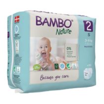 Couches Bambo Nature taille 2 ( 3-6 Kg ) 30 unités