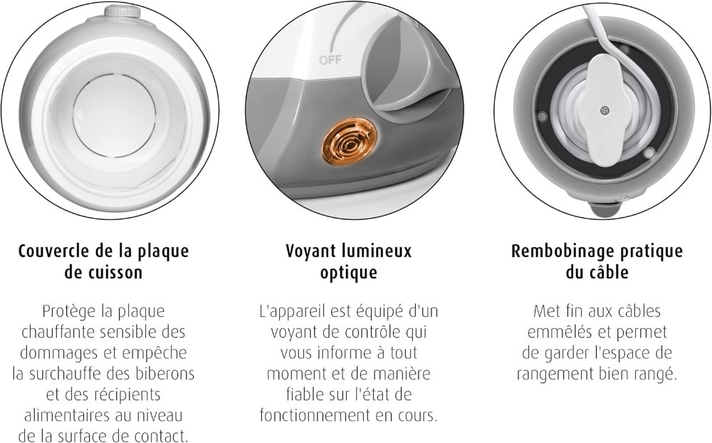 Chauffe biberon Simply Hot Reer
