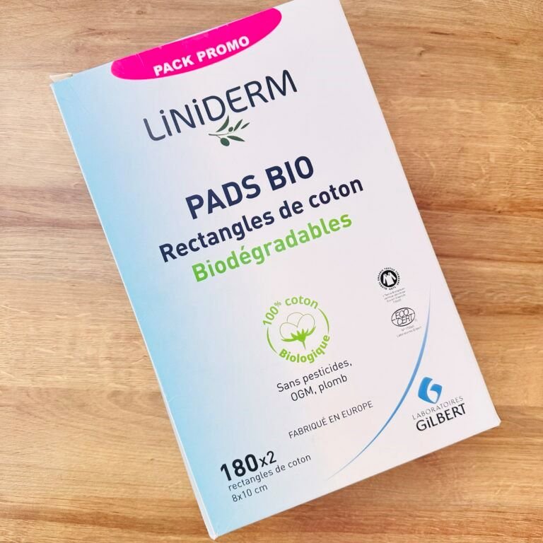 Pack Pads bio rectangles de Coton 180*2 Gilbert
