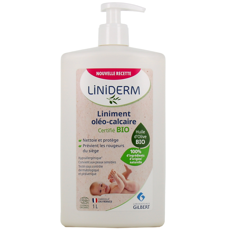 Liniderm liniment Oléo calcaire 1l Gilbert