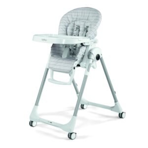 Chaise Haute Prima Pappa Linear Grey Pegperego