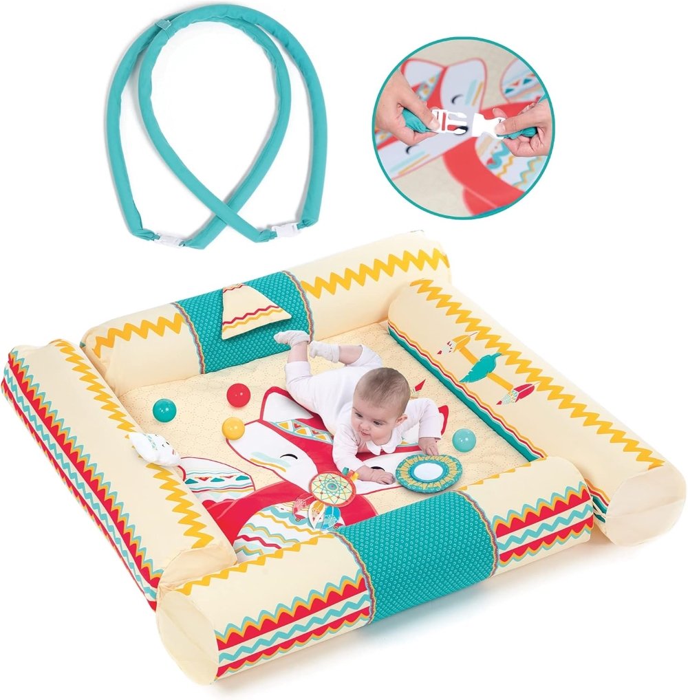 Tapis d'éveil Indien Ludi