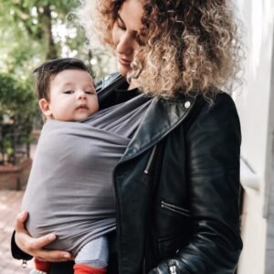 Echarpe de portage Neko gris