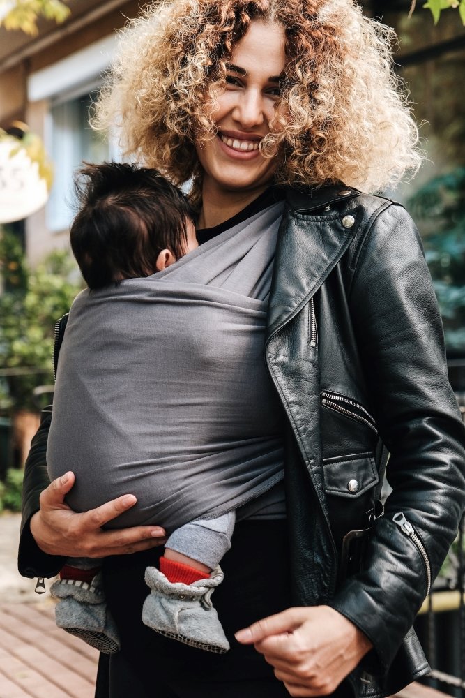 Echarpe de portage Neko gris