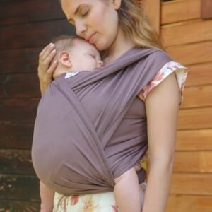 Echarpe de portage Neko taupe