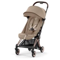 Poussette Coya Rose Gold Cozy Beige Cybex