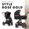 Poussette Trio Style Rose Gold Moon