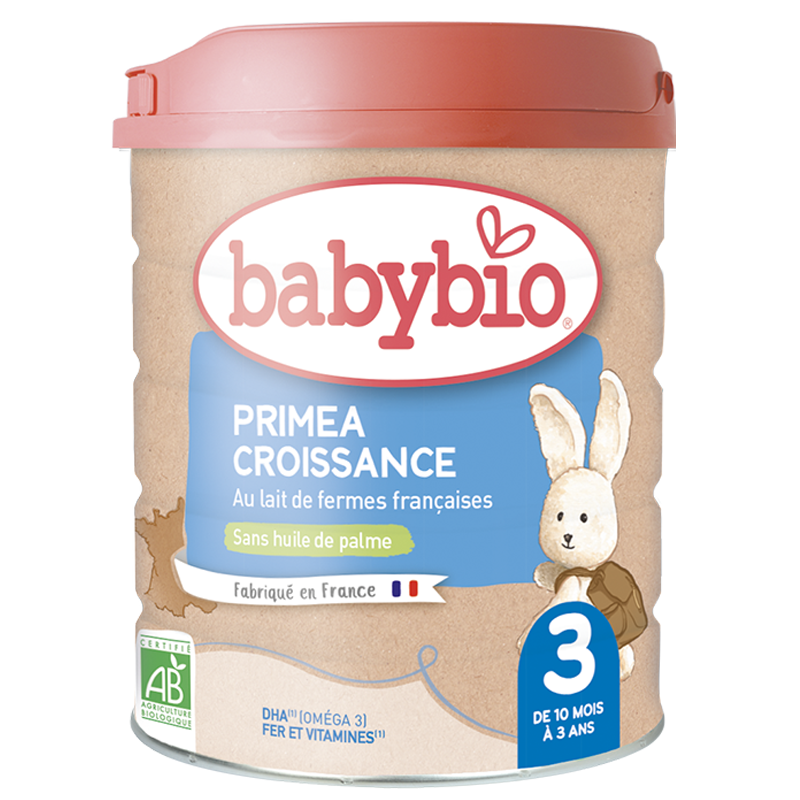 Lait Infantile Primea 3 Babybio de 10 Mois