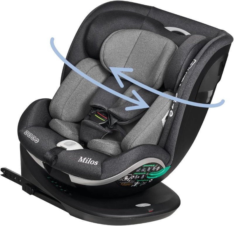 Siège auto Milos gris clair Ms Innovaciones