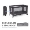 Lit parc Noir Ms Innovaciones