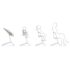 Chaise haute Lemo 3en1 Sand White Cybex
