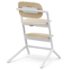 Chaise haute Lemo 3en1 Sand White Cybex
