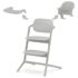 Chaise haute Lemo 3en1 Suede Grey Cybex
