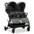 Poussette Jumeaux Henry Asalvo Gris
