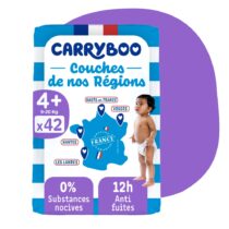 Couches Carryboo Taille 4+ ( 9-20 Kg ) 42 unités