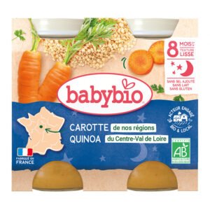 Carotte de nos régions Quinoa du Centre-Val de Loire Babybio