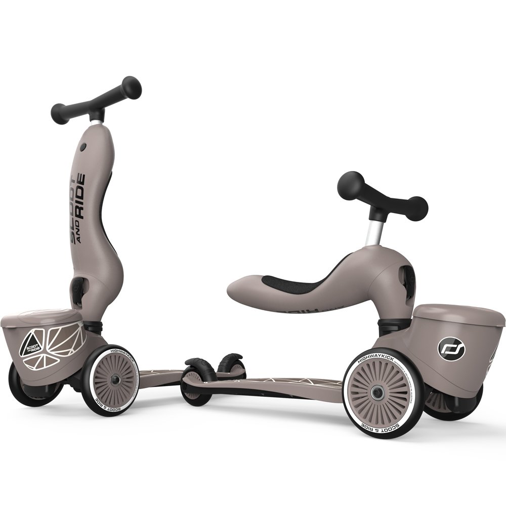 Trottinette 2en1 Highway Kick 1 Lifestyle Scoot And Ride Taupe