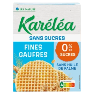 Fines gaufres sans sucres Karéléa