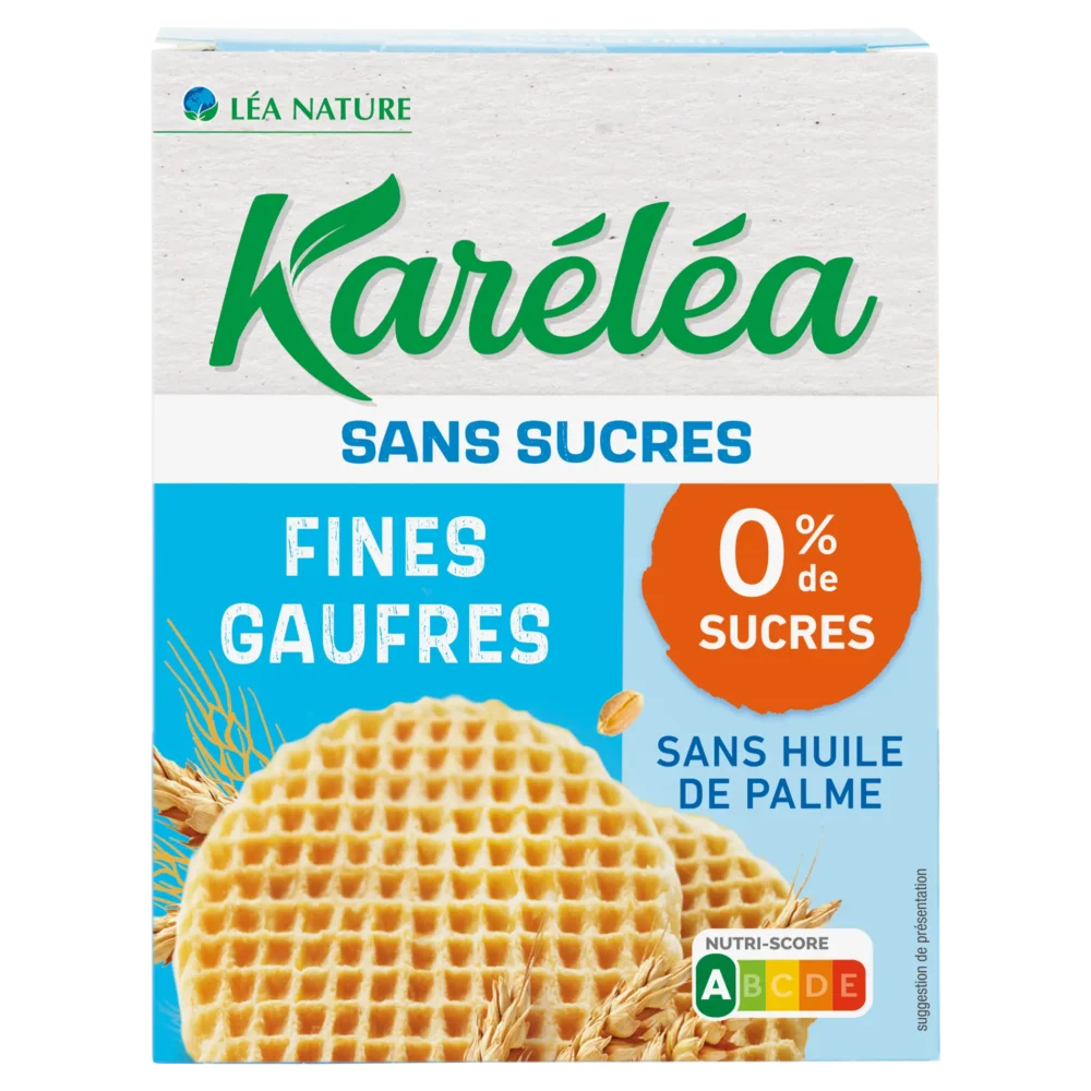 Fines gaufres sans sucres Karéléa