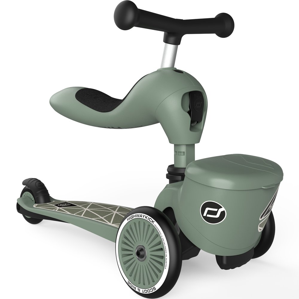 Trottinette 2en1 Highway Kick 1 Lifestyle Scoot And Ride Verte