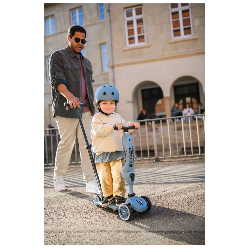 Trottinette Highway Kick 1 Push & Go Scoot and Ride Steel