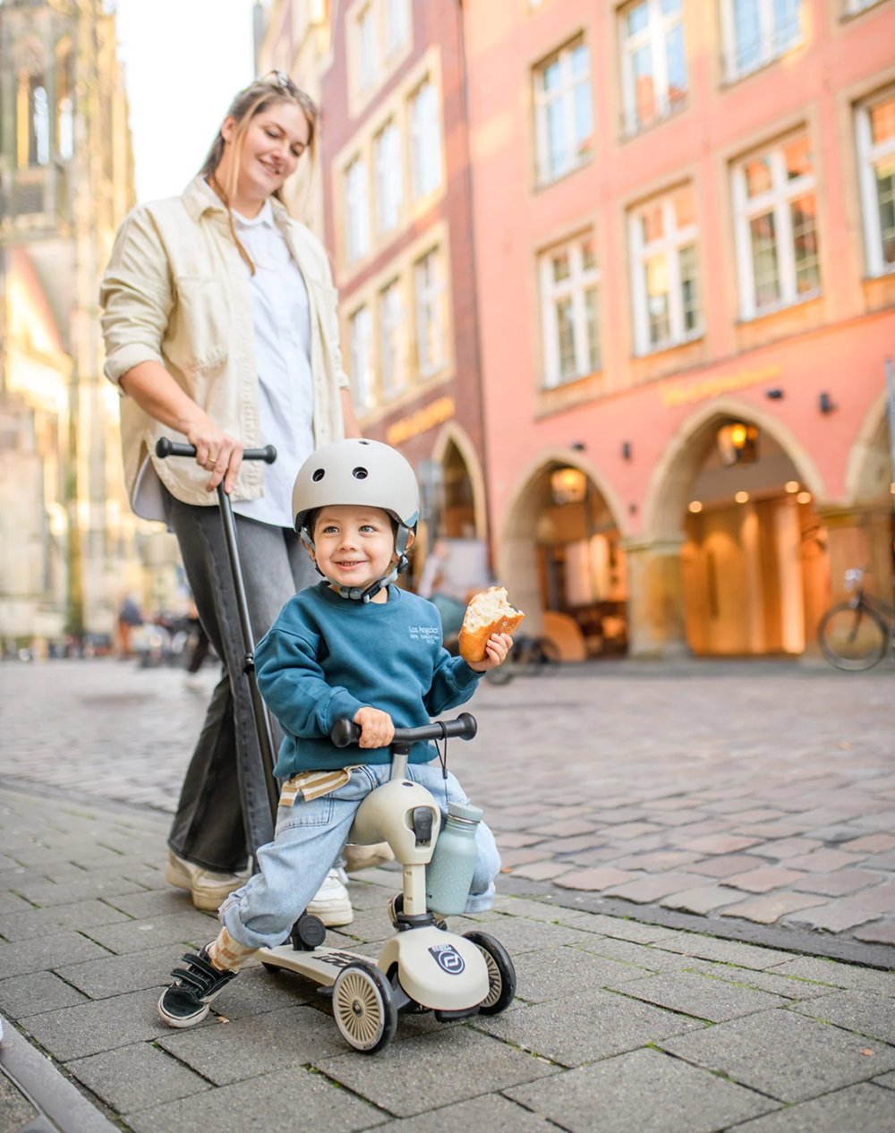 Trottinette Highway Kick 1 Push & Go Scoot and Ride Ash