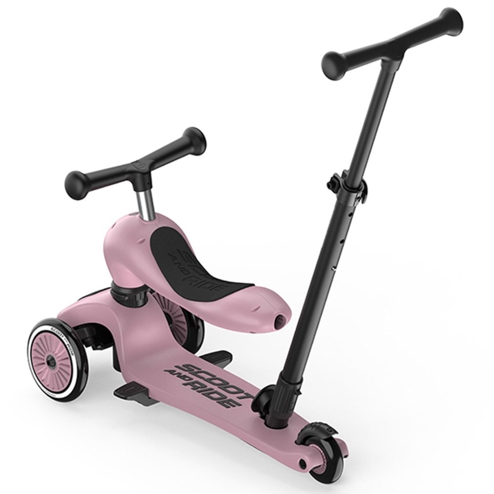 Trottinette Highway Kick 1 Push & Go Scoot and Ride Wildberry
