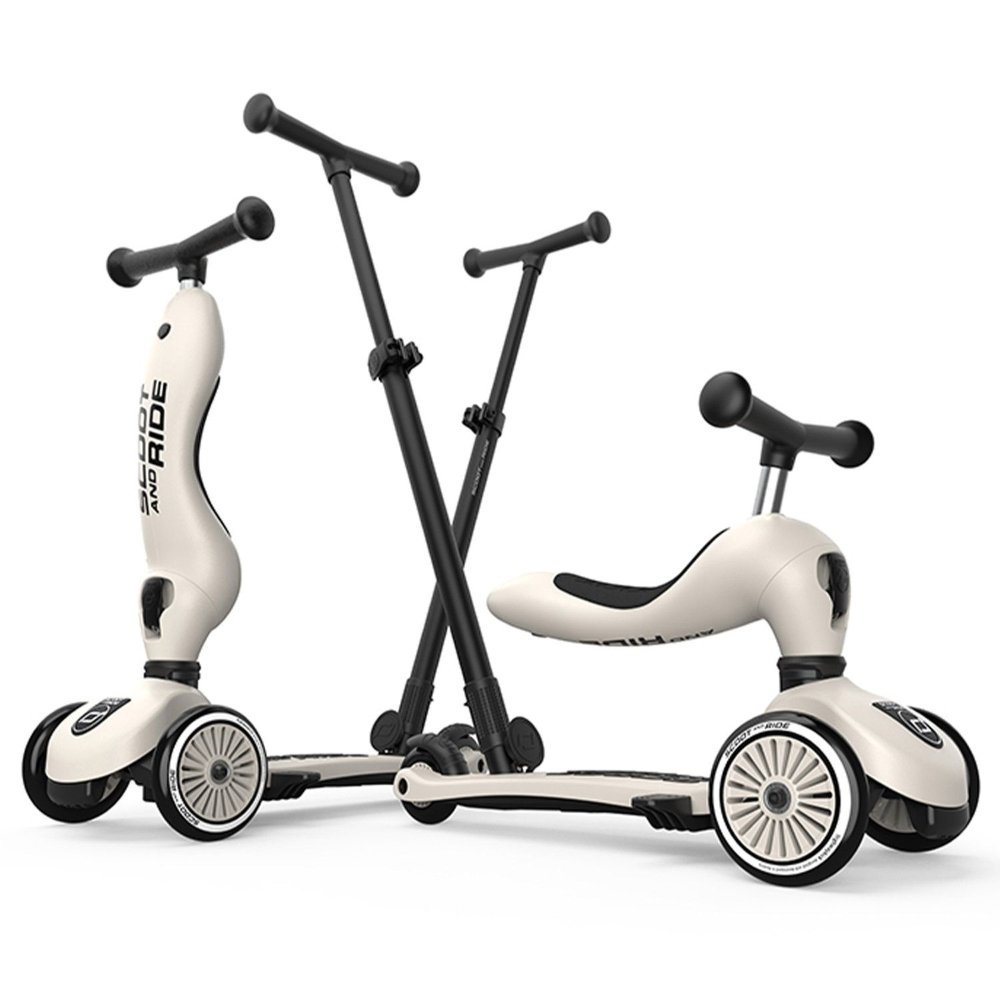 Trottinette Highway Kick 1 Push & Go Scoot and Ride Ash