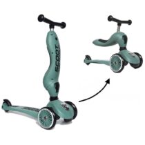 Trotinette 2en1 Highway Kick 1 Scoot and Ride Forest