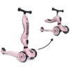 Trotinette 2en1 Highway Kick 1 Scoot and Ride Rose