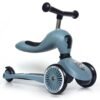 Trotinette 2en1 Highway Kick 1 Scoot and Ride Steel