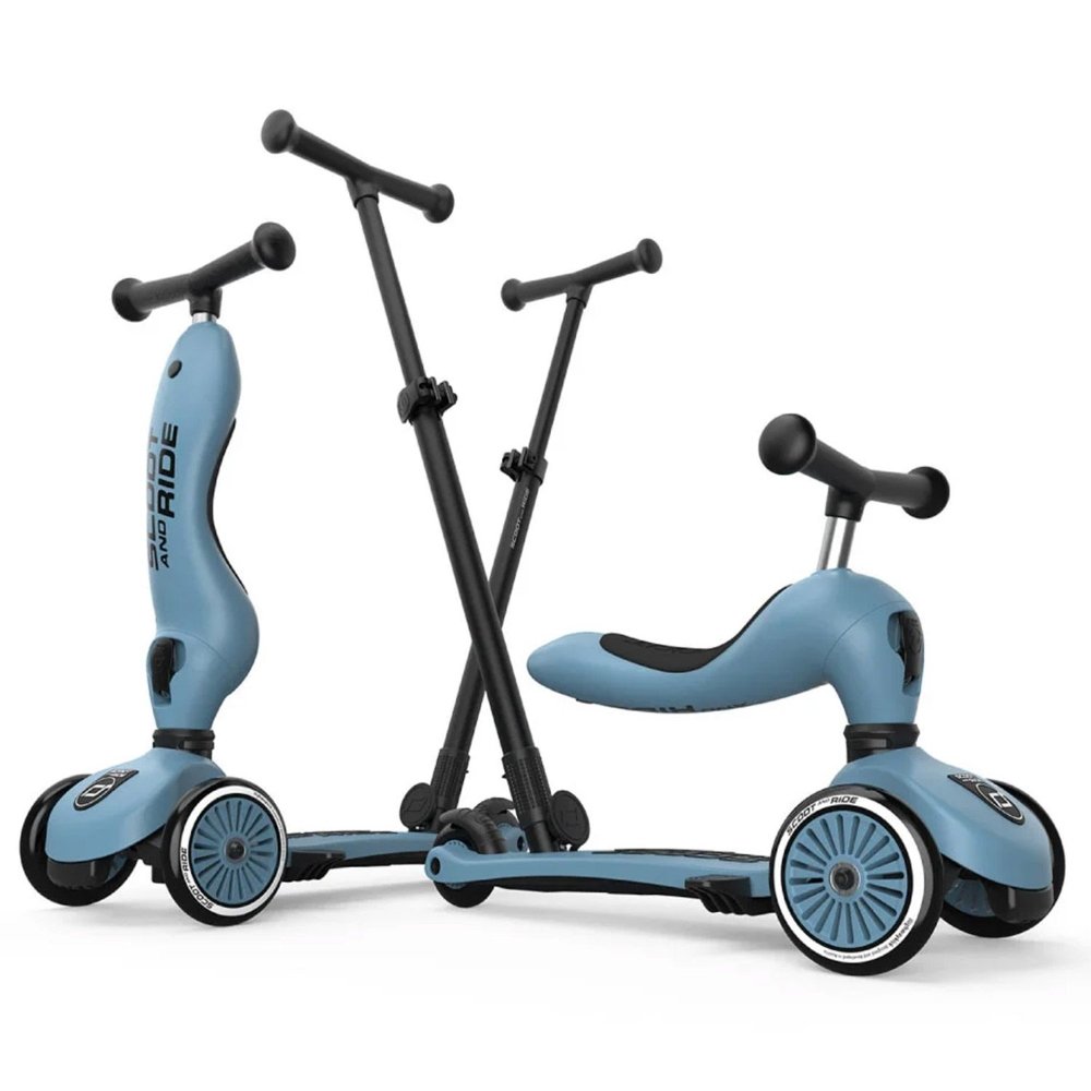 Trottinette Highway Kick 1 Push & Go Scoot and Ride Steel