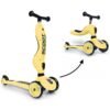 Trotinette 2en1 Highway Kick 1 Scoot and Ride Citron