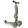 Trotinette 2en1 Highway Kick 1 Scoot and Ride Olive