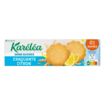Biscuits citron sans sucres Karéléa