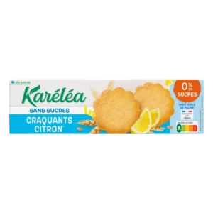 Biscuits citron sans sucres Karéléa