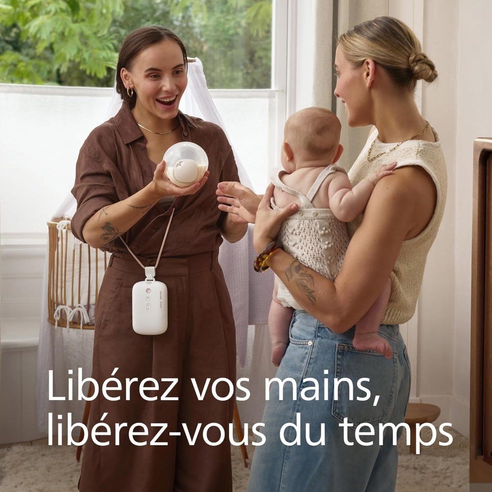 Tire-lait mains libres Avent