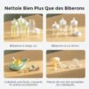 Lave-biberons-stérilisateur-Momcozy-3 Lave-biberons stérilisateur Momcozy