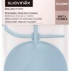 Boite sucette en silicone bleu Suavinex