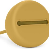 Boite sucette en silicone jaune Suavinex