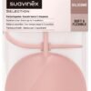 Boite sucette en silicone rose Suavinex