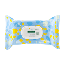 Lingettes nettoyantes douces 70 unités Klorane