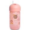 Tasse à paille rose 340ml +18mois Suavinex
