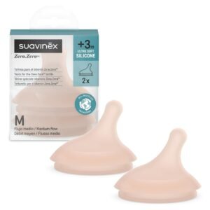 Tétines Biberon anti-colique Zero.Zero débit moyen M Suavinex