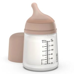 Biberon anti-colique Zero.Zero 180ml débit A Suavinex Medium